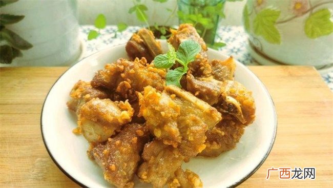 蒜香排骨放什么配料