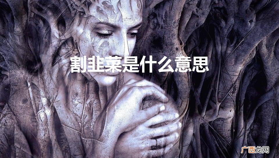 网上说的割韭菜什么意思 割韭菜是什么意思