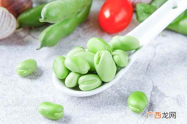 蚕豆的营养价值及功效