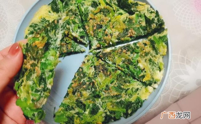 食补佳品鸡蛋菠菜饼的做法，有什么功效