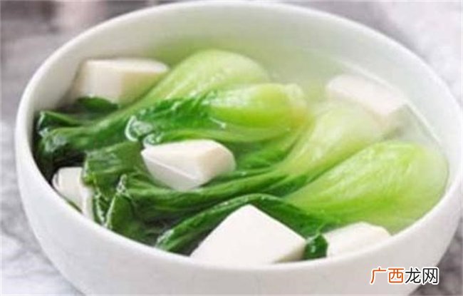 青菜豆腐汤怎么做
