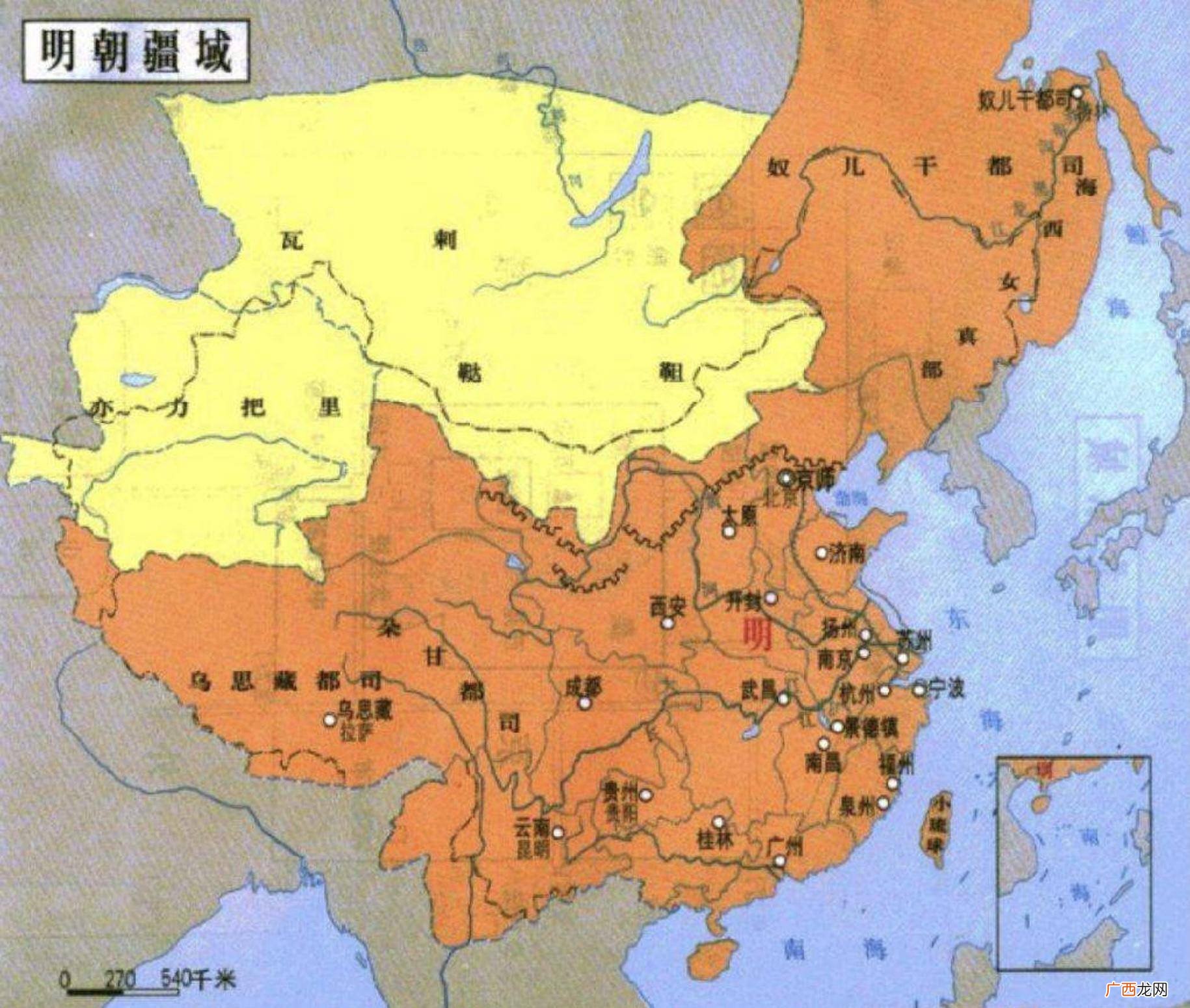 明朝历代帝王一览表 明朝16位皇帝列表简介