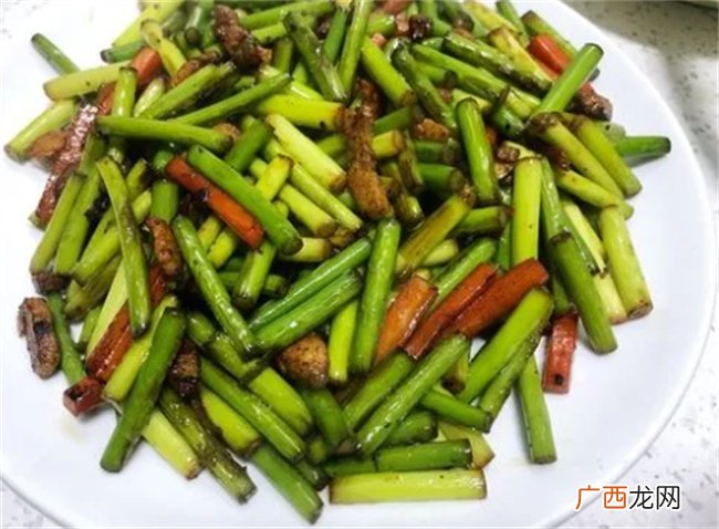 炒蒜苔怎样做好吃