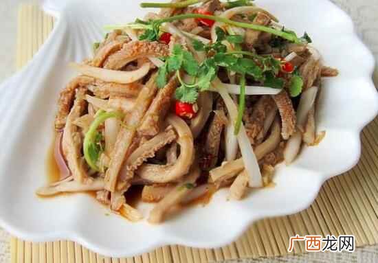 熟牛肚丝怎么吃