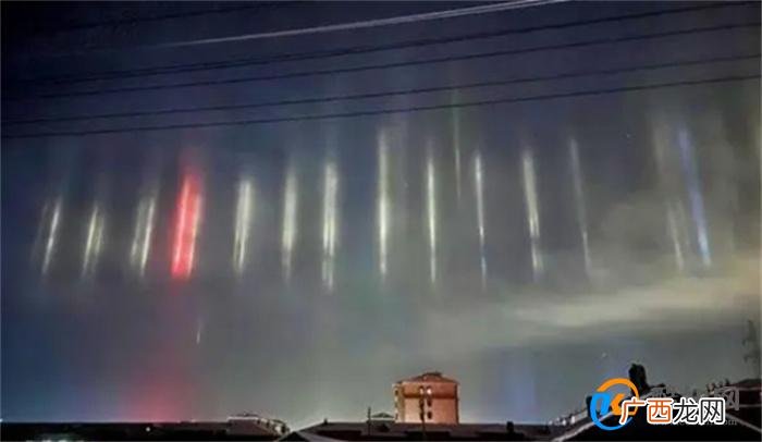 呼伦贝尔现“寒夜灯柱”现象 产生的原因