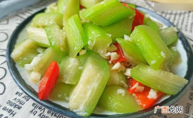 ?丝瓜可以做凉拌菜吗，要怎么做